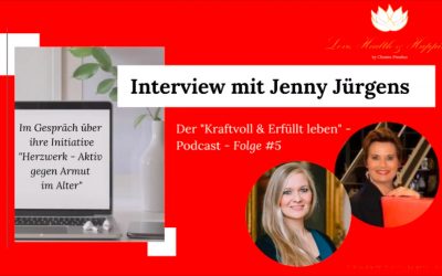 Jenny Jürgens im „Kraftvoll & Erfüllt leben“-Podcast