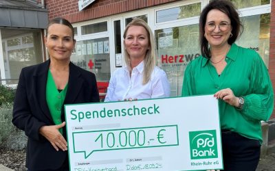 10.000,- € von der PSD Bank